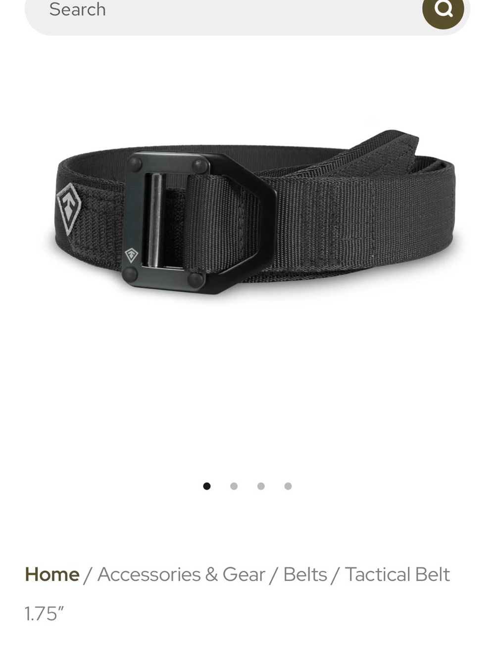 First Tactical 1.75 Belt